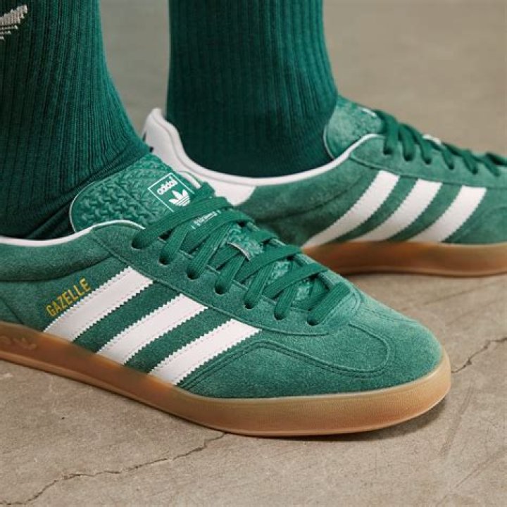 Are adidas Gazelles real leather?