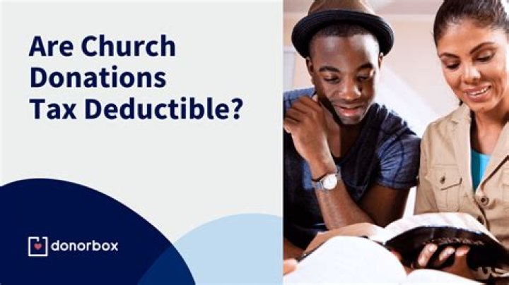 Are church tithes deductible in 2021?