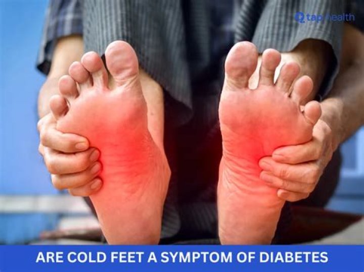 Are cold feet a symptom of diabetes?