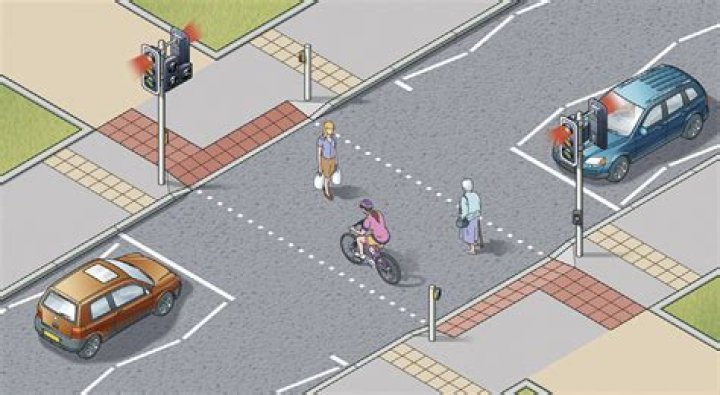 Are cyclists allowed to hold up traffic?