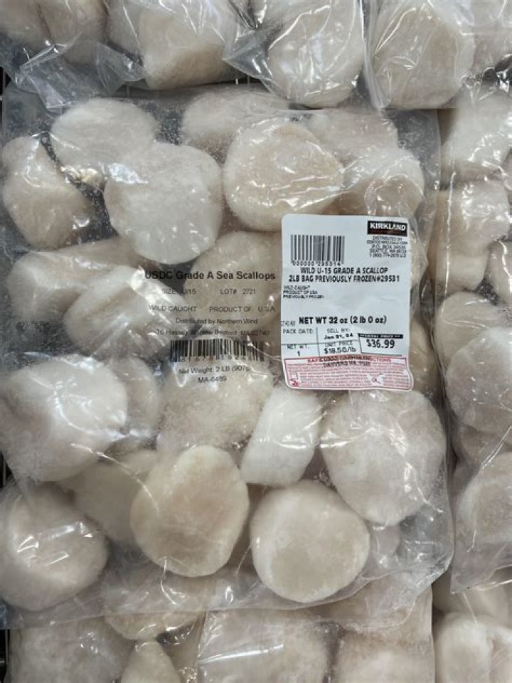 Are frozen scallops dry scallops?