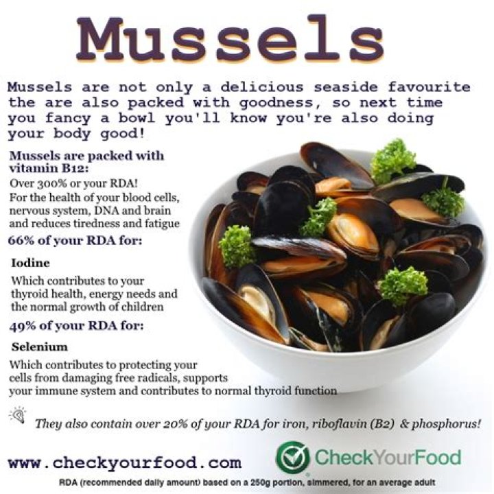 Are mussels good for you?