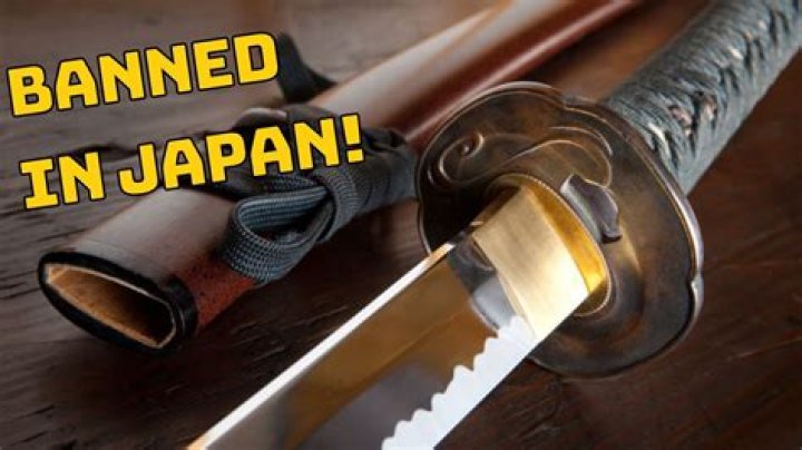 Are swords still banned in Japan?