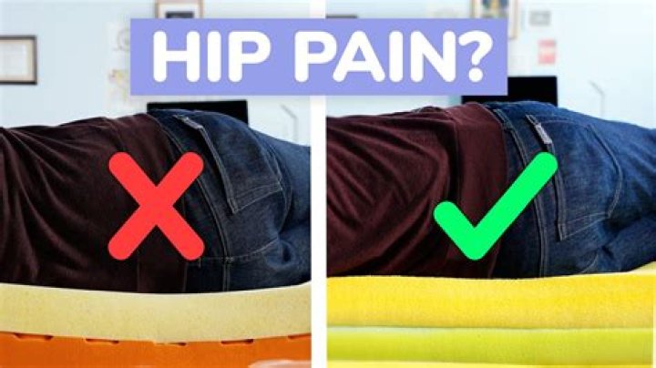 Can a firm mattress cause hip pain?