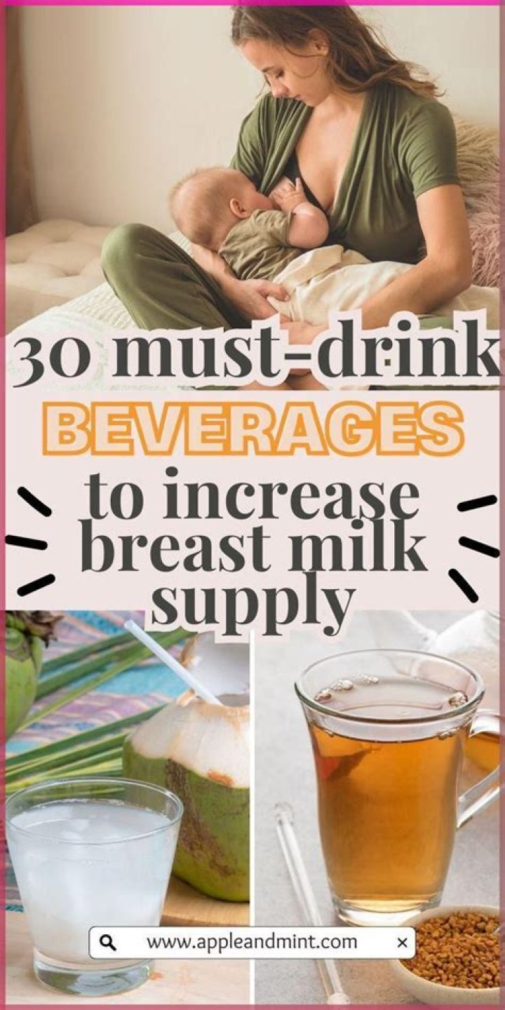 Can drinking milk increase breast milk?