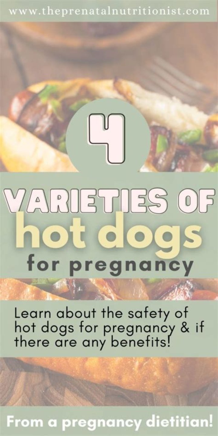 Can I eat microwaved hot dogs while pregnant?