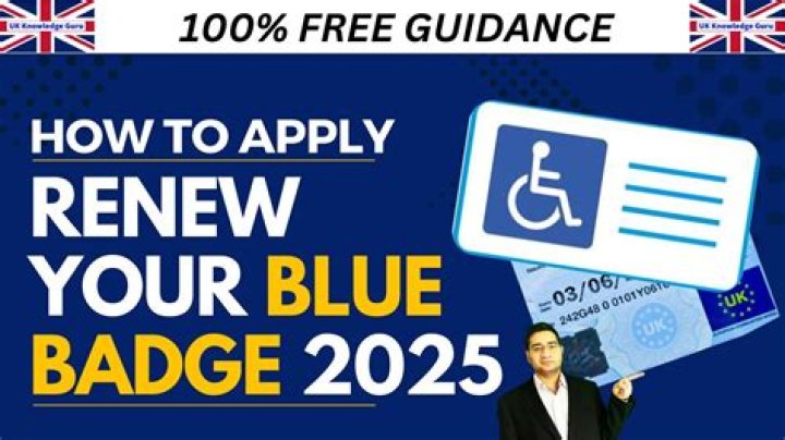 Can I get a blue badge if I have a stoma?