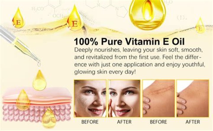 Can I put vitamin E oil on my face overnight?
