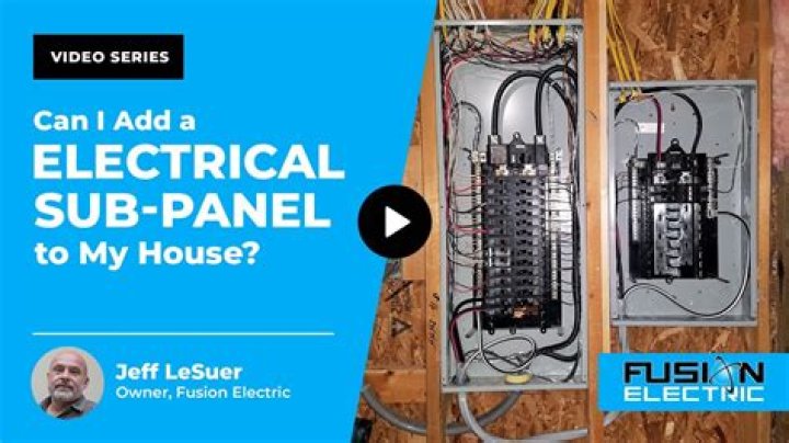 Can I run a sub panel from a sub panel?