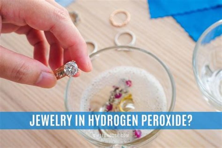 Can I soak my jewelry in hydrogen peroxide?