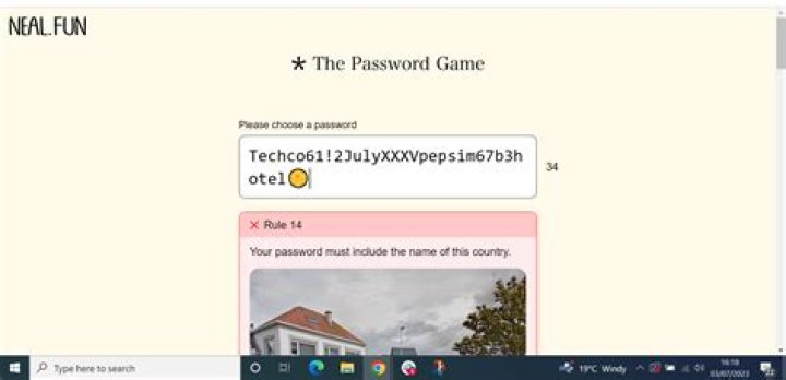 Can I use my name for password?