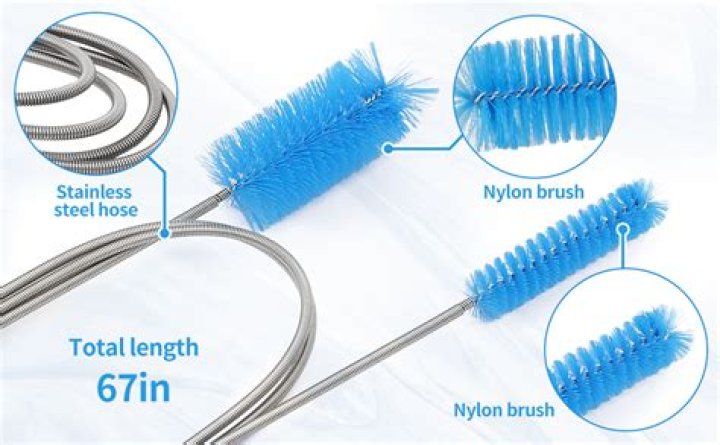 Can I use stainless steel brush on pool?