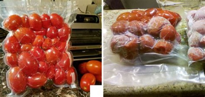 Can I vacuum seal tomatoes?