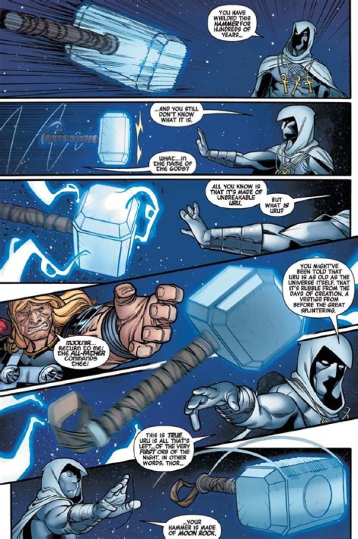 Can Moon Knight stop Thor's hammer?