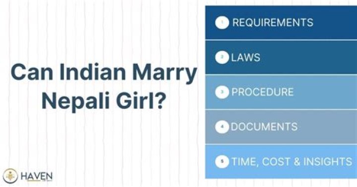 Can Nepali citizen marry in India?