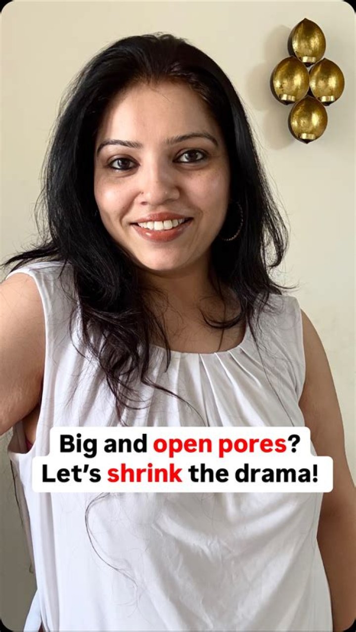 Can open pores be closed?