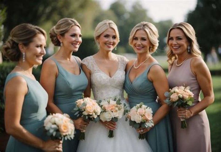 Can the mother of the bride wear the same color as the bridesmaids?