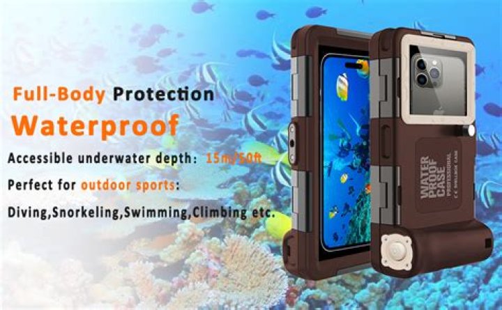 Can waterproof cases go underwater?
