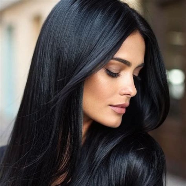 Can you be born with jet black hair?