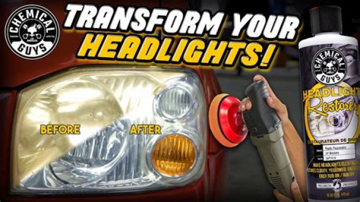 Can you clean headlights with paint thinner?