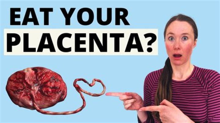 Can you eat your afterbirth?