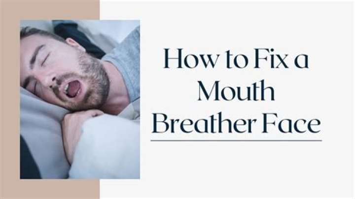 Can you fix mouth breathing?