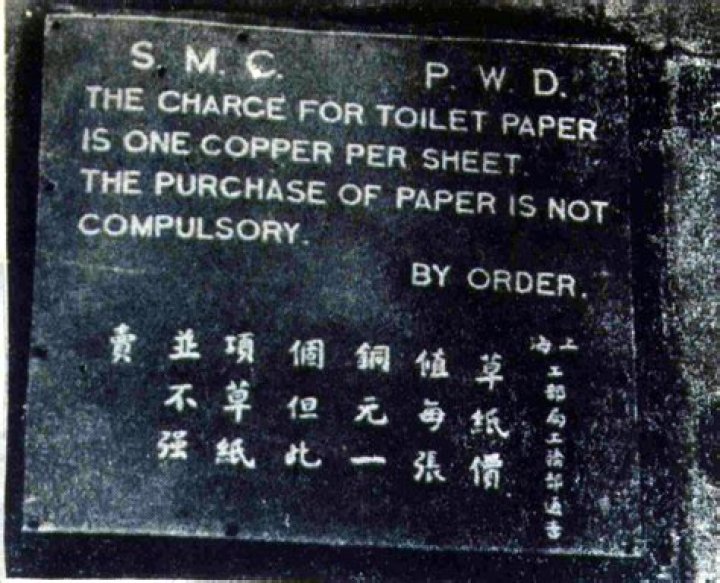 Can you flush toilet paper in China?