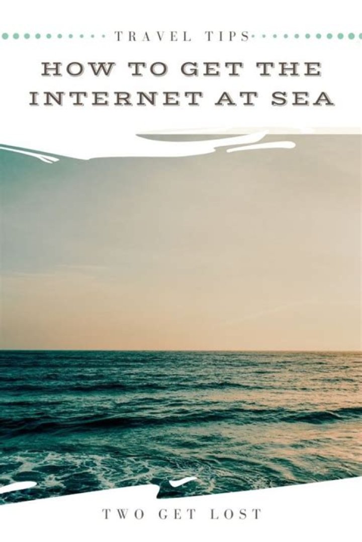Can you get internet in the middle of the ocean?