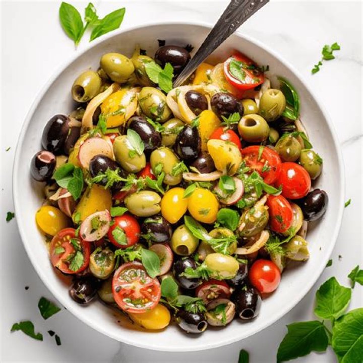 Can you just put olive oil on salad?