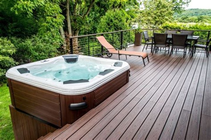 Can you put a hot tub on a wood deck?