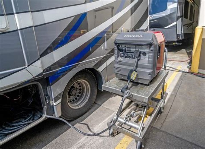 Can you run an RV generator while plugged into shore power?