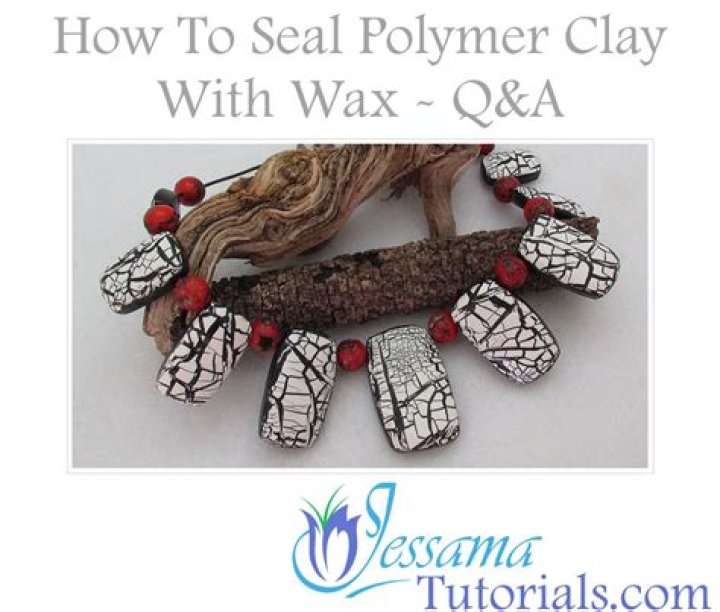 Can you seal polymer clay with clear nail polish?