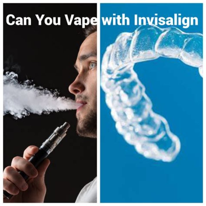 Can you smoke vape with Invisalign?