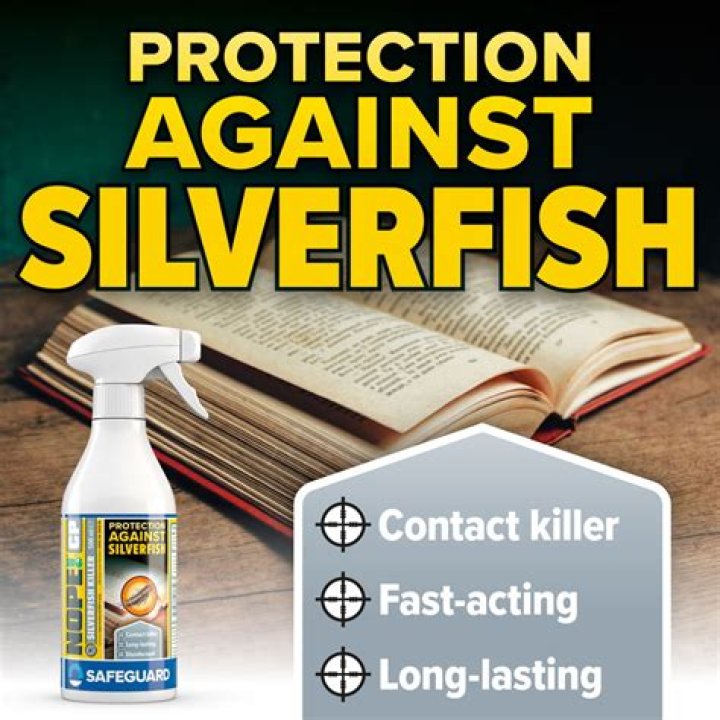 Can you spray for silverfish?