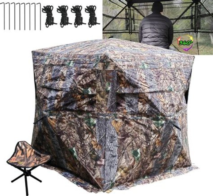 Can you use a buddy heater in a hunting blind?