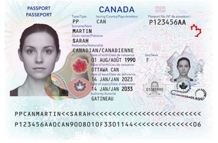 Can you use a passport with holes punched in it?