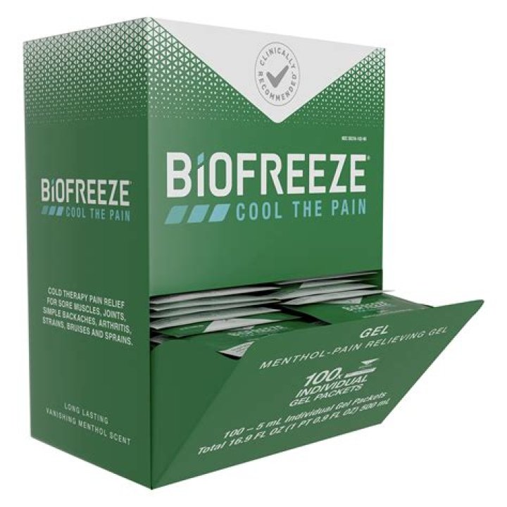 Can you use Biofreeze before bed?