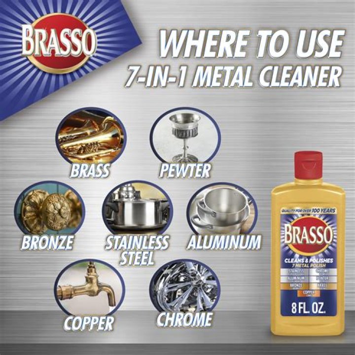 Can you use Brasso on aluminum?