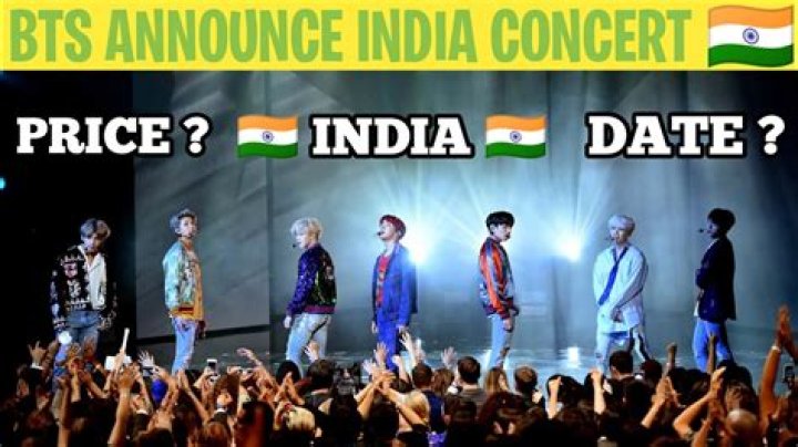 Did BTS perform in India?