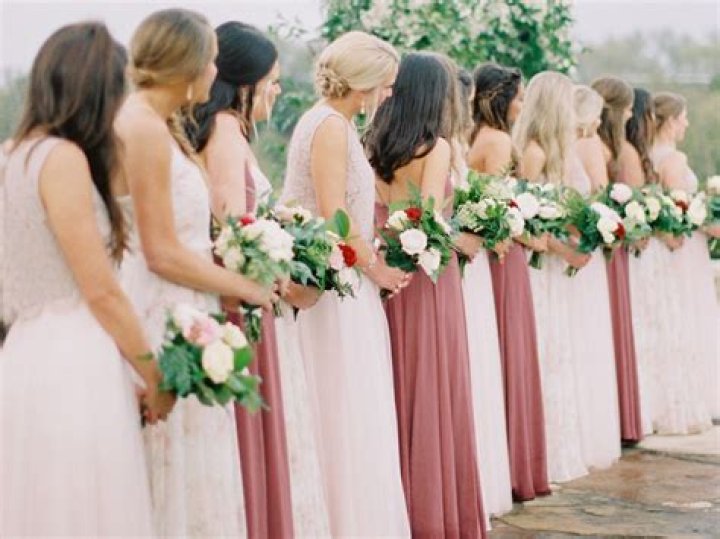 Do bridesmaids walk down the aisle before or after the bride?