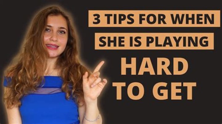 Do guys like it when a girl plays hard to get?