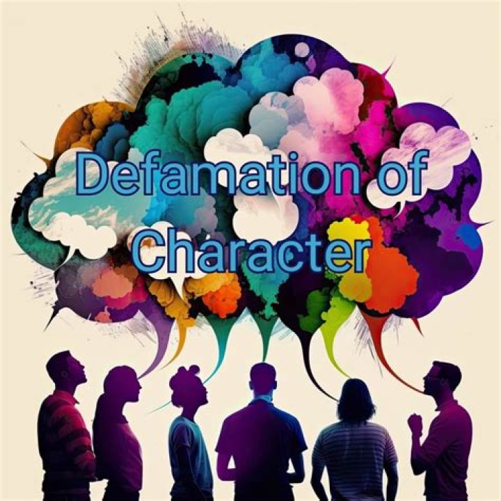 Do police deal with defamation of character?