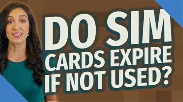 Do SIM cards expire?