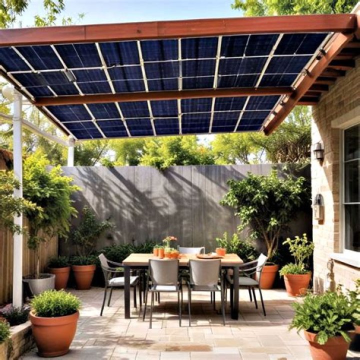 Do solar panels shade the roof?