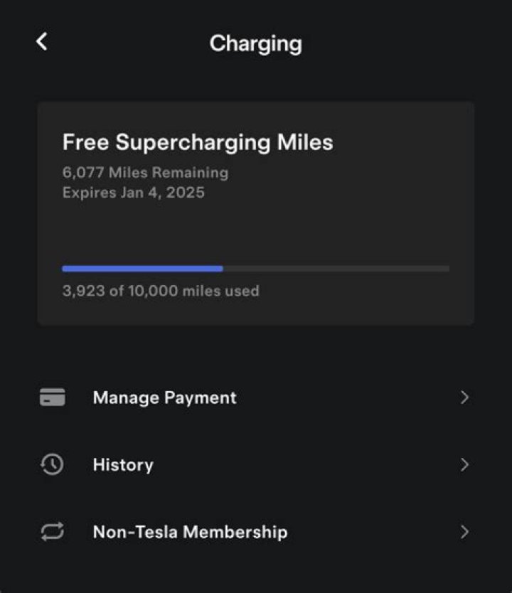 Do Supercharging miles expire?