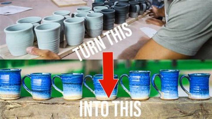 Do you glaze pottery before or after firing?