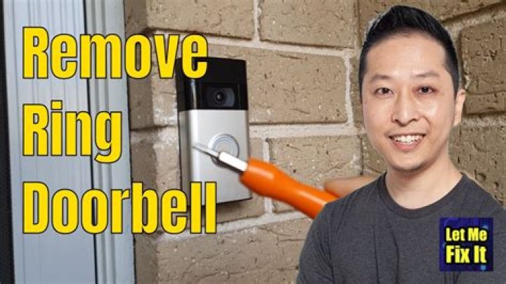 Do you leave Ring doorbell for a new owner?