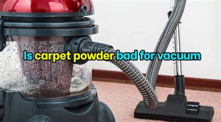Does carpet powder ruin your vacuum?