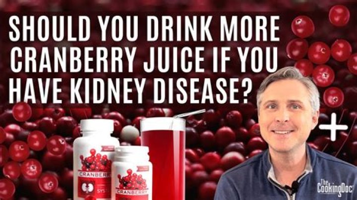 Does cranberry help kidney function?