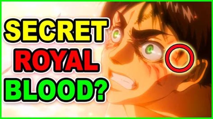 Does Eren Yeager have royal blood?